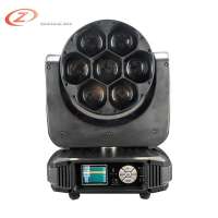 CAIZHI High quality stage lighting 7X40w RGBW color DMX512 dj Lights led zoom moving head wash beam light